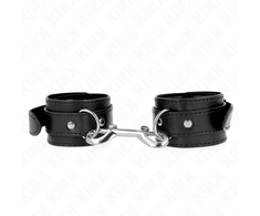 Kink Wrist Restraints Juodas Adjustable 17-28 cm x 5 cm Single Rivet Row