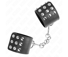 Kink Wrist Restraint KINK Adjustable Juodas Wrist Restraints with Snap Fasten 19-24cm x 5.5cm