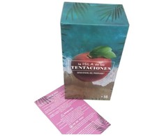 La Isla de las Tentaciones Party Card Game ES 350 Cards, 3-8 Players