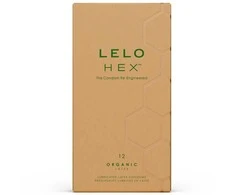 LELO - HEX ORGANIC CONDOM BOX 12 UNITS