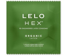LELO HEX Organic 36-Pack Eco-Friendly Latex Protection with L-Arginine