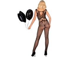 Livco Corsetti Bodystockings LivCo Corsetti Fashion Amahil Bodystocking Juodas One Size - Elegant Mesh Design