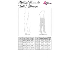Livco Corsetti Stockings Livco Corsetti Lamean LC XG044 Elegant Juodas Stockings One Size
