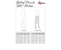 Livco Corsetti Stockings LivCo Corsetti Grarddis LC XG042 Stockings Juodas One Size - Elegant Design
