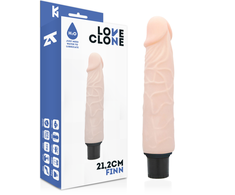 LoveClone Finn Self-Lubricating Intimate Device 21.2cm rusvai gelsvas Vibration