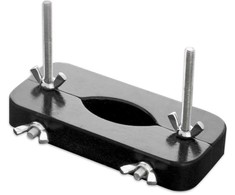 METAL HARD Adjustable Wooden Restraint Device Juodas 10.4x13.8cm