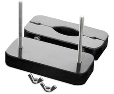 METAL HARD Adjustable Wooden Restraint Device Juodas 10.4x13.8cm