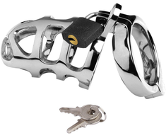 METAL HARD Stainless Steel Cage Ring - Adjustable Secure System 32-36mm