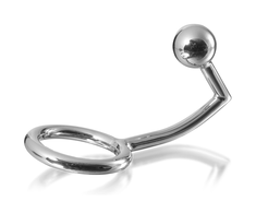 Metal Hard Steel Ring System 40mm with Ergonomic Anal Sphere 30mm
