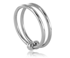 METAL HARD Double Steel Intimate Ring 30mm - Durable Stainless Steel System