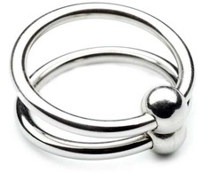 METAL HARD Double Steel Intimate Ring 30mm - Durable Stainless Steel System