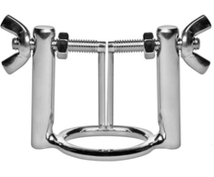 Metal Hard Stainless Steel Glans Ring with Adjustable Urethral System