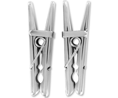 METAL HARD Premium Steel Precision Nipple Clips 8cm with Storage Bag