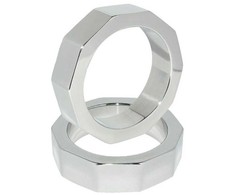 Metal Hard Stainless Steel Intimate Ring 55mm - Ergonomic Design