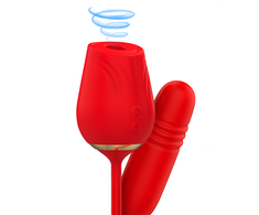 MIA Amalfi Double Pleasure Wand - Dual-Action Silicone Massager, Rechargeable