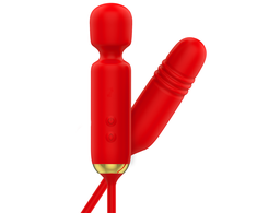 MIA Toscana Double Pleasure Wand - Dual Motor Silicone Massager, Rechargeable