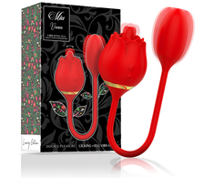 Rožinė MIA Vienna Double Pleasure Intimate System - Dual Vibrating &amp; Licking Egg, Rožinė