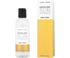 MIXGLISS Silicone Lubricant Monoi Aroma 100ml - Long-Lasting Formula