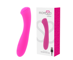 MORESSA Celso Premium Silicone Rechargeable Massager 16cm Atsparus vandeniui