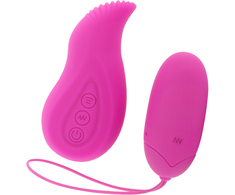 Moressa Edgar Premium Silicone Dual Remote Control System, Violetinė