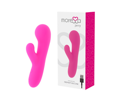 Rožinė Moressa Jerry Premium Silicone Dual Motor Intimate Machine, 30 Modes, Rožinė
