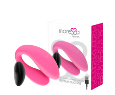 Moressa Lauren Remote-Controlled Dual-Motor Intimate System, Silicone, Violetinė
