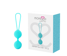 Moressa Osian Two Premium Silicone Pelvic Floor Trainer Turquoise 101g