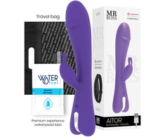 Mr Boss Aitor Rabbit Lilac Intimate Machine with Watchme Wireless Control