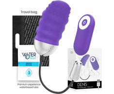 Mr Boss Denis Remote Control Intimate Egg, 10 Modes, USB, Violetinė