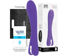 MR BOSS Enzo Wireless Intimate Device Violetinė 22cm Silicone USB