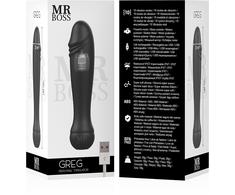 MR BOSS Greg Intimate Stimulator USB, 10 Modes, Soft Silicone, 14cm