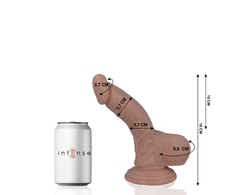 MR INTENSE Model 2 Anatomical Intimate Device 16cm rusvai gelsvas with Suction Cup