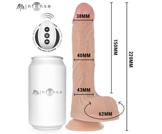 MR INTENSE Baldwin Intimate Machine Remote Control 22 cm Silicone Juodas