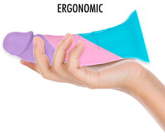 Mythology Fantasy Dildo MYTHOLOGY Asher Pastel Silicone Intimate Device M 18cm Flexible Base