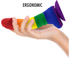 Mythology Fantasy Dildo MYTHOLOGY Corey Pride Intimate Silicone Model M, Suction Cup, 18cm