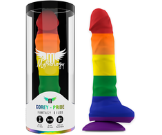 Mythology Fantasy Dildo MYTHOLOGY Corey Pride Intimate Silicone Model M, Suction Cup, 18cm