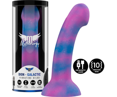 Mythology Fantasy Dildo MYTHOLOGY Dion Galactic Intimate Device M - Vibrating, WatchMe Ready, Galaxy