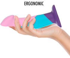Mythology Fantasy Dildo MYTHOLOGY Garrick Pastel M Silicone Intimate Machine with Suction Base