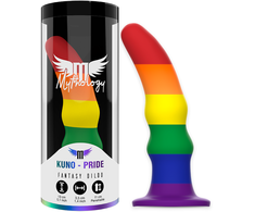 Mythology Fantasy Dildo MYTHOLOGY KUNO Pride S - Compact Silicone Intimate Device with Suction Base