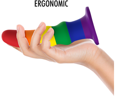 Mythology Fantasy Dildo MYTHOLOGY KUNO Pride S - Compact Silicone Intimate Device with Suction Base