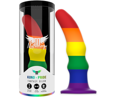 Mythology Fantasy Dildo MYTHOLOGY Kuno Pride M - Vibrating Silicone Fantasy Model, Pride Colors