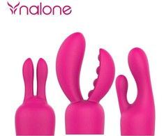 Nalone Ripple Electro &amp; Rock Attachment Soft Silicone Cover Juodas