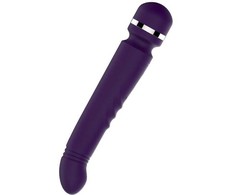 Nalone Yoni Dual-Ended Silicone Massager 230mm, 7 Modes, Violetinė