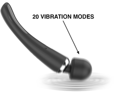 NAOMI Wand New Super Strong Massager Anthracite USB Rechargeable