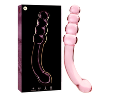 Ibiza Nebula Series Model 14 Glass Intimate Device Rožinė 18.5cm