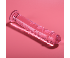Ibiza Nebula Series Model 16 Glass Intimate Device Rožinė 18.5cm O3cm
