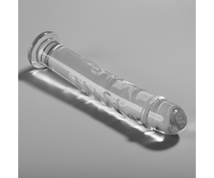 Ibiza Nebula Series Model 16 Glass Intimate Device 18.5cm Transparent