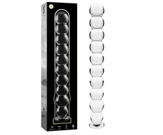 Ibiza Nebula Series Model 22 Glass Intimate Device Clear 21.5cm