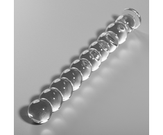 Ibiza Nebula Series Model 22 Glass Intimate Device Clear 21.5cm