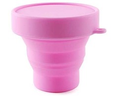 Nina Kiki Foldable Silicone Sterilizer Cup for Menstrual Cup Hygiene